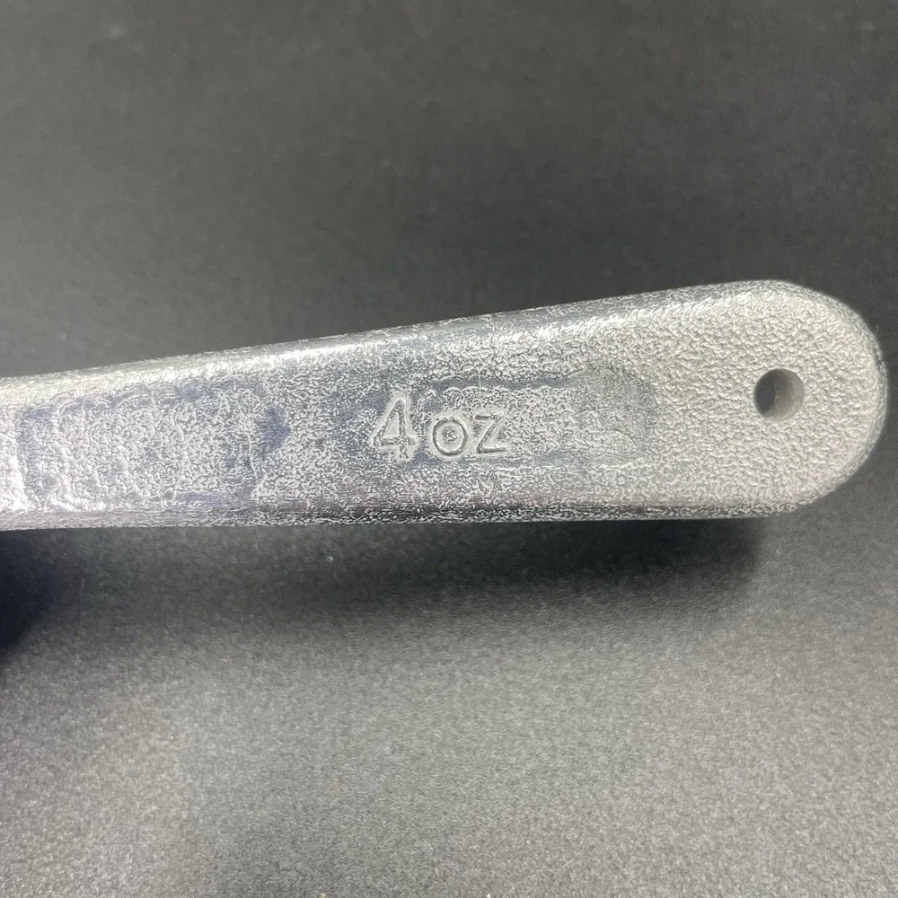4-Ounce Aluminum Utility Scoop with Flat Bottom for Ice Flour Candy
